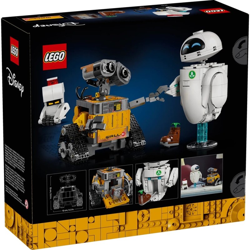 LEGO DISNEY 43279 Wall-E & Eve
