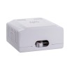 Lanberg OU6-0002-W outlet box RJ-45 White Lanberg OU6-0002-W outlet box RJ-45 White