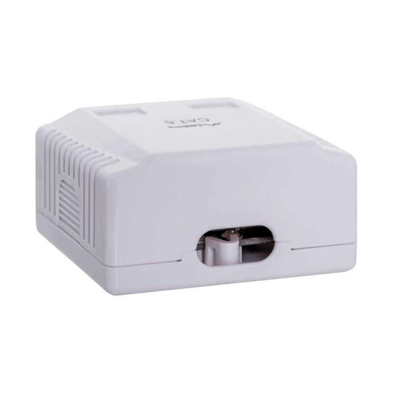 Lanberg OU6-0002-W outlet box RJ-45 White Lanberg OU6-0002-W outlet box RJ-45 White