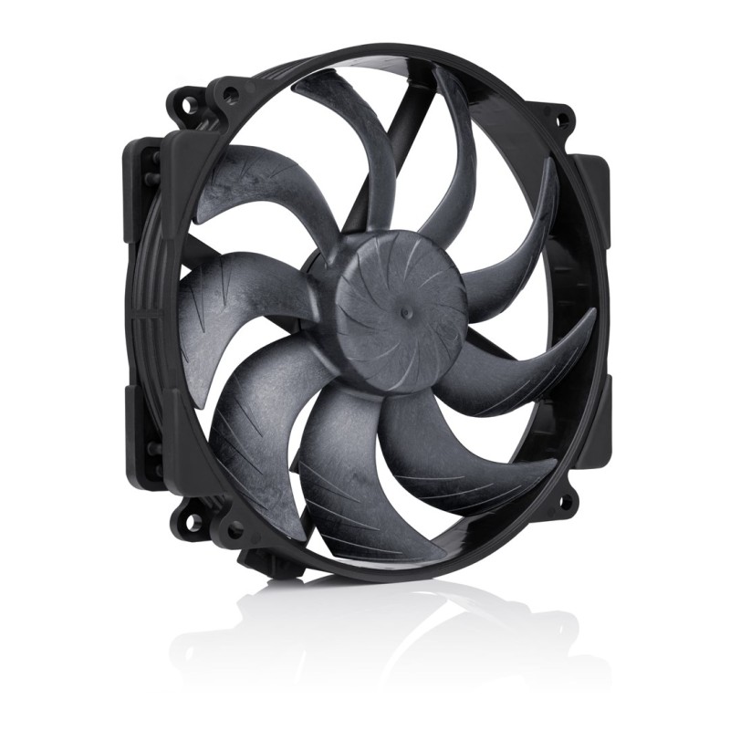 NF-A14x25r G2 PWM chromax.black - Next-gen round 140mm fan (black)