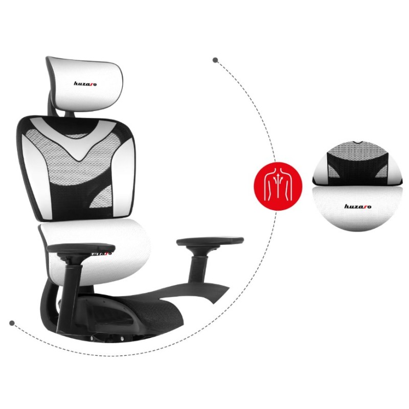 Huzaro Combat 8.0 White gaming chair Huzaro Combat 8.0 White gaming chair