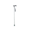 Aluminium walking stick with soft grip