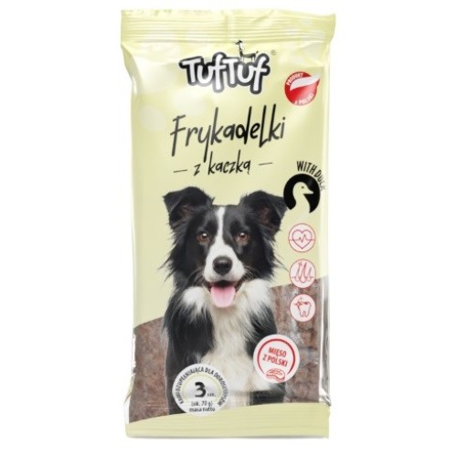 TUF TUF Meaty sticks with duck - dog treat - 70g TUF TUF Meaty sticks with duck - dog treat - 70g