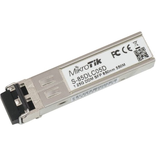Mikrotik S-85DLC05D network transceiver module 1250 Mbit/s SFP 850 nm Mikrotik S-85DLC05D network transceiver module 1250 Mbit/s SFP 850 nm