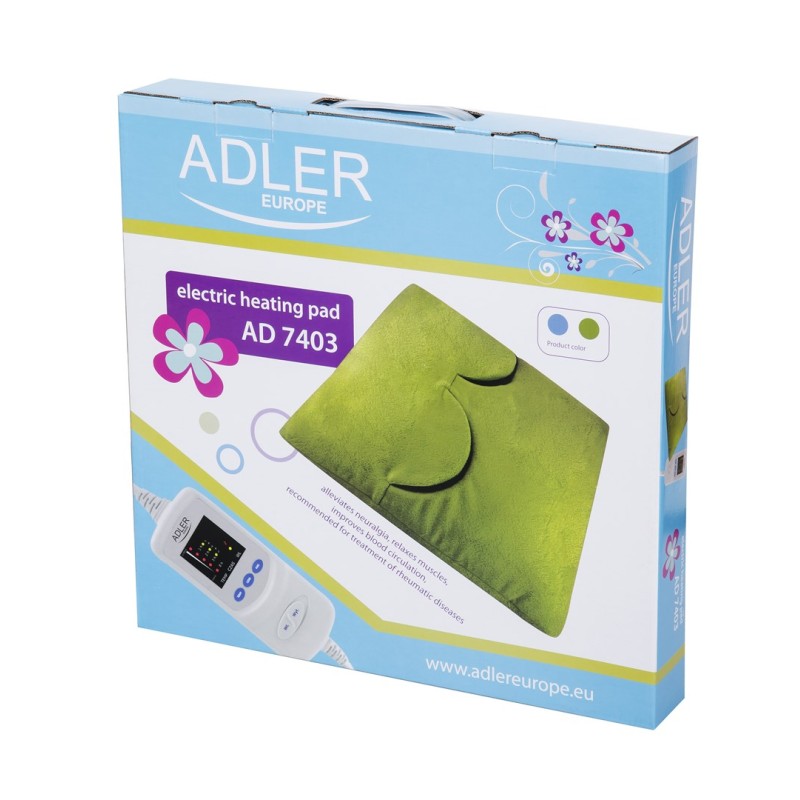 Adler AD 7403 electric foot warmer 80 W Green Adler AD 7403 electric foot warmer 80 W Green