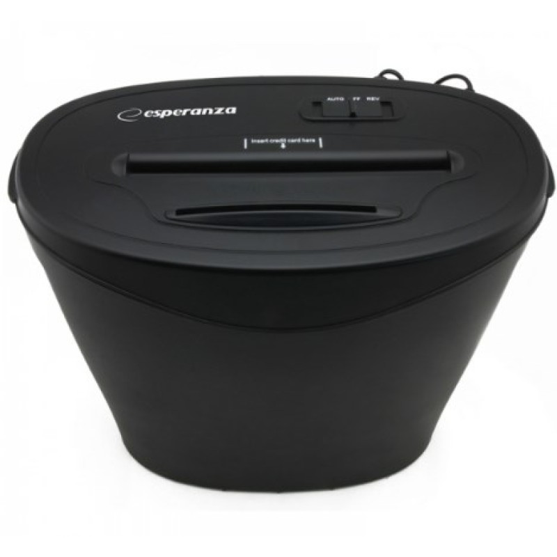 Esperanza EN103 paper shredder 22 cm Black Esperanza EN103 paper shredder 22 cm Black