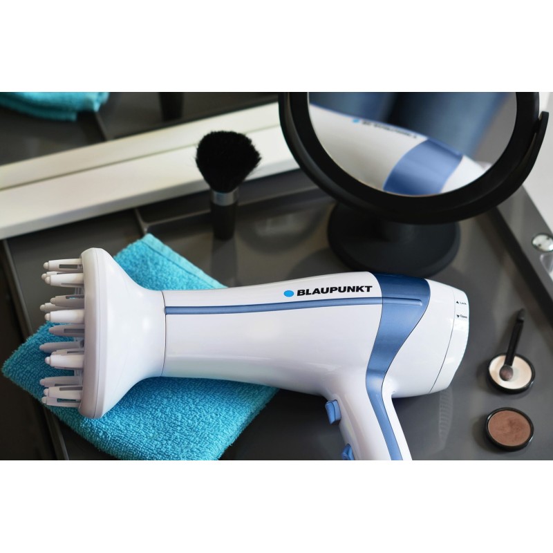Blaupunkt HDD501BL hair dryer 2000 W Blue, White Blaupunkt HDD501BL hair dryer 2000 W Blue, White