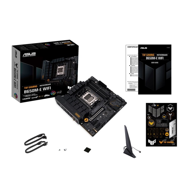 ASUS TUF GAMING B650M-E WIFI AMD B650 Socket AM5 micro ATX ASUS TUF GAMING B650M-E WIFI AMD B650 Socket AM5 micro ATX
