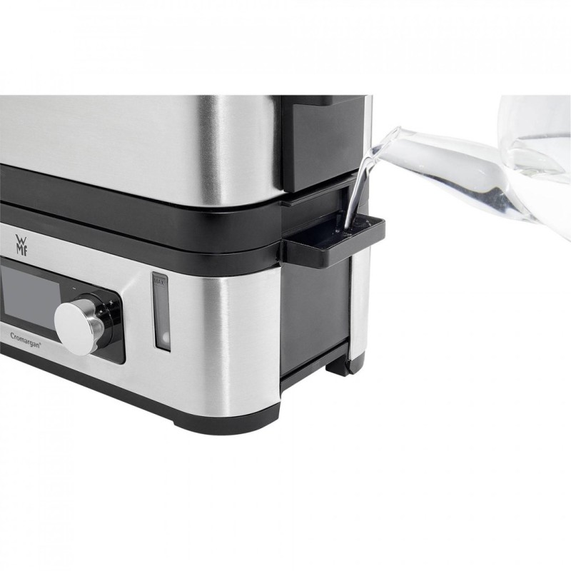 WMF KITCHENminis 0415090011 steam cooker 2 basket(s) Countertop 900 W Black, Stainless steel WMF KITCHENminis 0415090011 steam cooker 2 basket(s) Countertop 900 W Black, Stainless steel