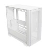 MSI MPG GUNGNIR 110R WHITE Mid Tower Gaming Computer Case 'White, 4x 120mm ARGB Fan, 1 to 6 ARGB Control board, USB Type-C, Tempered Glass, Center, ATX, mATX, mini-ITX'