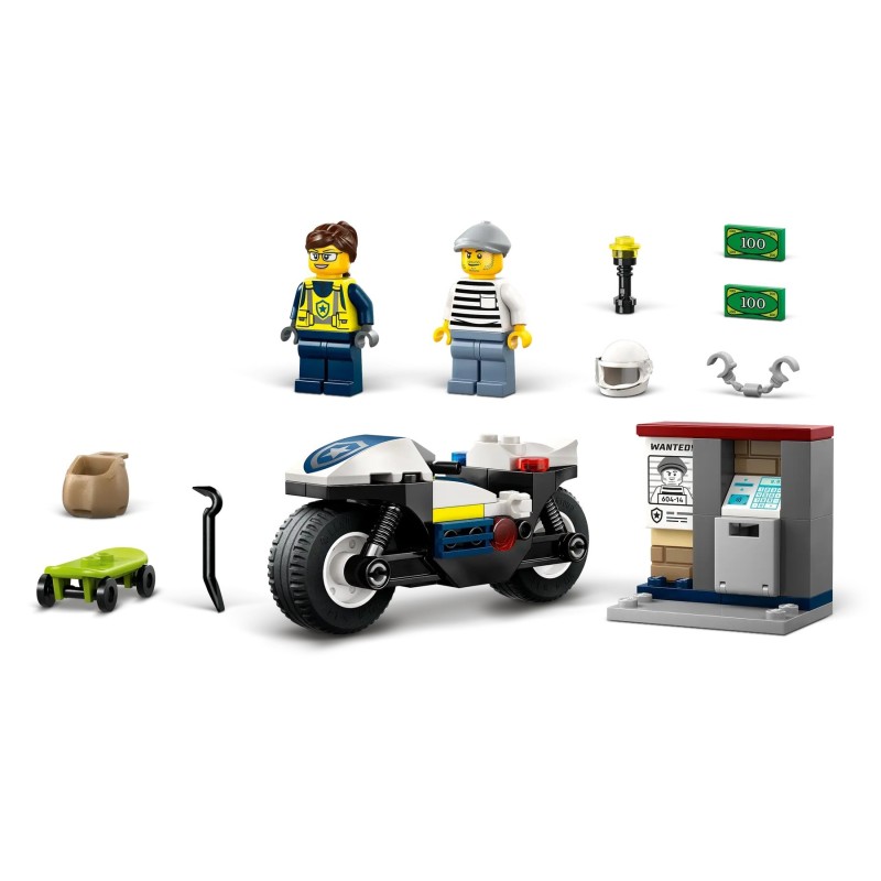 LEGO CITY 60455 Police Motorcycle Chase LEGO CITY 60455 Police Motorcycle Chase
