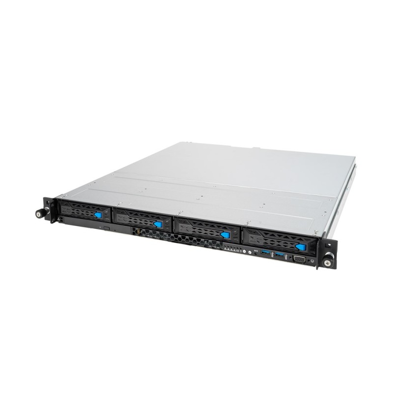 Platforma Asus Rack (2U) RS720A-E12-RS24U AMD Epyc 9004 (24x NVMe, 2xM.2, 3xGPU, 2x10Gbe, IPMI,  1+1 2600W)