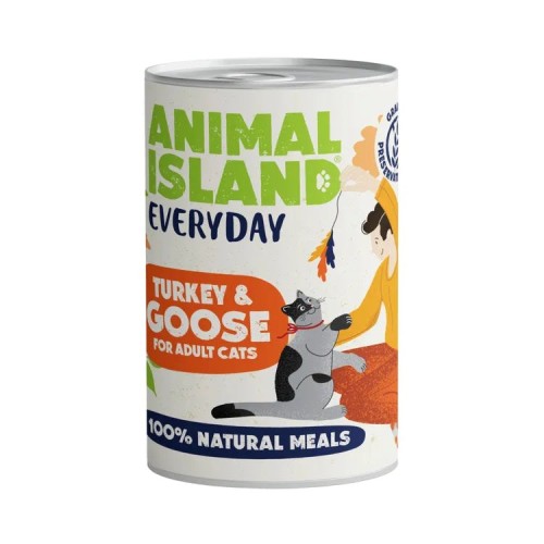 ANIMAL ISLAND Everyday Turkey and goose - wet cat food - 400g ANIMAL ISLAND Everyday Turkey and goose - wet cat food - 400g