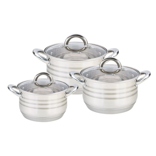 Maestro MR-3513-6L A set of pots of 6 elements Maestro MR-3513-6L A set of pots of 6 elements