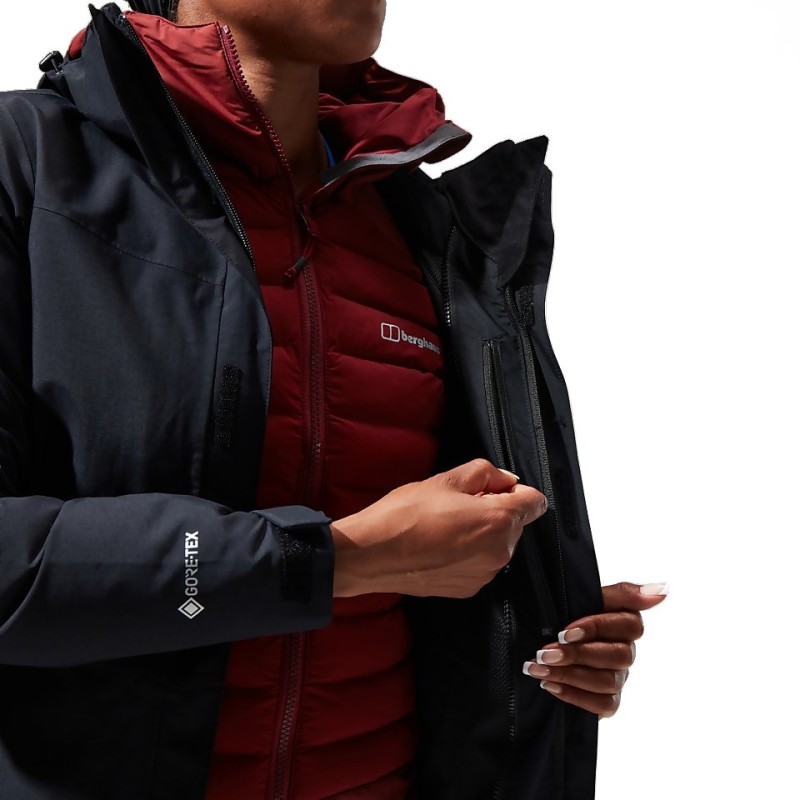 Berghaus Hillwalker Gore-Tex InterActive Jacket - women's jacket, size S (black)
