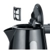 Severin WK 3410 electric kettle 1 L 2200 W Black Severin WK 3410 electric kettle 1 L 2200 W Black