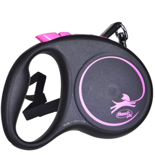 Flexi Black Design S 5 m Dog Retractable lead