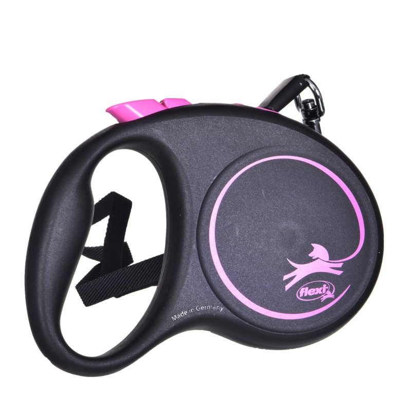 Flexi Black Design S 5 m Dog Retractable lead