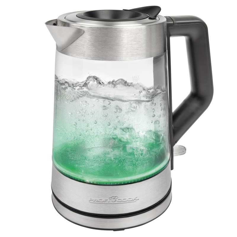 Proficook electric glass kettle PC-WKS 1190 G Proficook electric glass kettle PC-WKS 1190 G