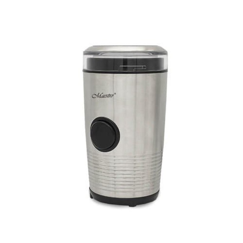 Feel-Maestro MR-454 - stainless steel coffee grinder Coffee grinder with 150 W blades Feel-Maestro MR-454 - stainless steel coffee grinder Coffee grinder with 150 W blades