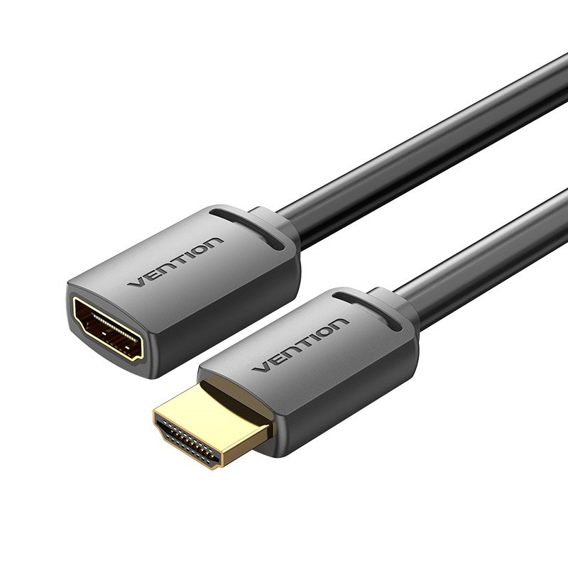 Vention HDMI-A Male to HDMI-A Female 4K HD Cable PVC Type 5M Black Vention HDMI-A Male to HDMI-A Female 4K HD Cable PVC Type 5M Black