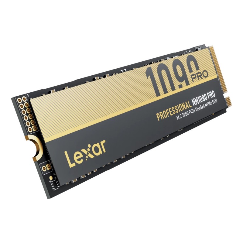Lexar Professional NM1090 PRO 1 TB M.2 PCI Express 5.0 NVMe 3D TLC NAND Lexar Professional NM1090 PRO 1 TB M.2 PCI Express 5.0 NVMe 3D TLC NAND