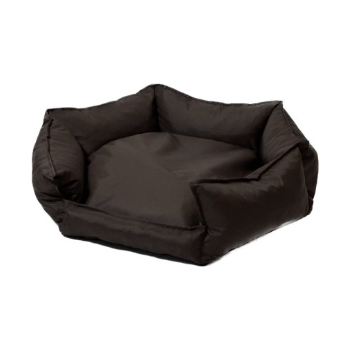 GO GIFT - Hexagon black XL - pet bed - 75 x 55 x 15 cm