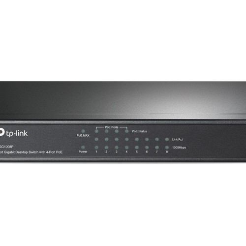 TP-Link 8-Port Gigabit Desktop PoE Switch with 4-Port