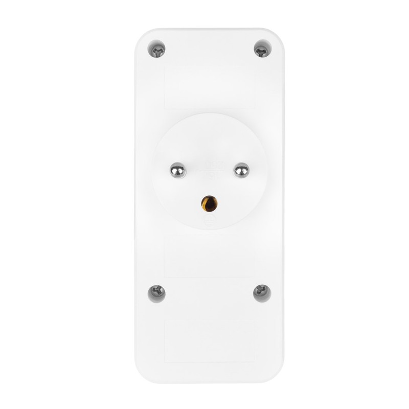 Current socket x3 + 4xUSB Maclean, splitter with 3 sockets, 2xUSB A, 2xUSB C PD 20W, 1x16A + 2x6A, MCE248 F/W