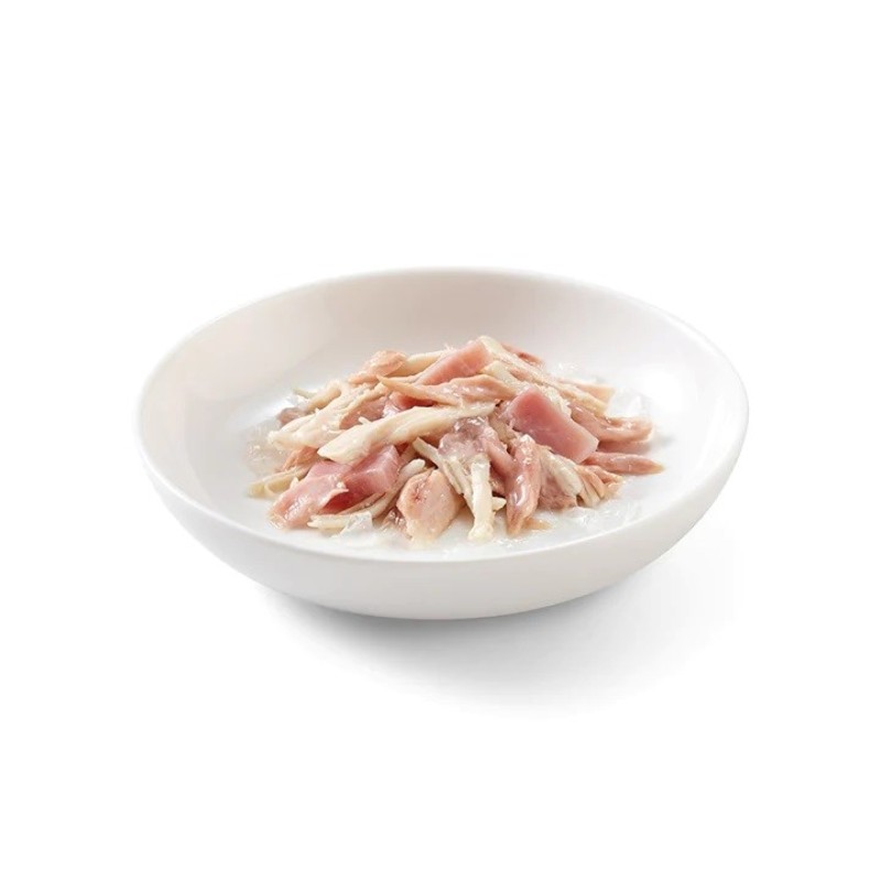SCHESIR in jelly Tuna and chicken with ham - wet cat food - 50 g SCHESIR in jelly Tuna and chicken with ham - wet cat food - 50 g