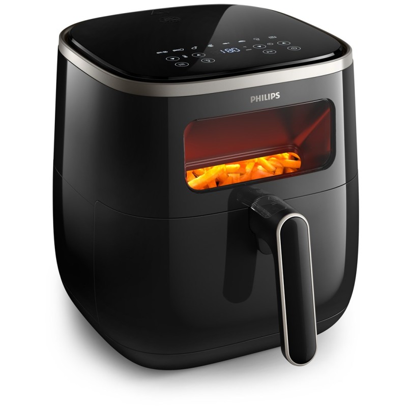 Philips 3000 series HD9257/80 fryer Double 5.6 L Stand-alone 1700 W Hot air fryer Black Philips 3000 series HD9257/80 fryer Double 5.6 L Stand-alone 1700 W Hot air fryer Black