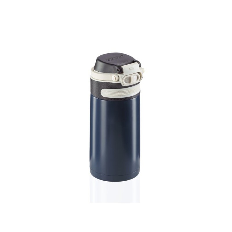 Leifheit 03247 travel mug 350 ml Black, Blue Stainless steel Leifheit 03247 travel mug 350 ml Black, Blue Stainless steel