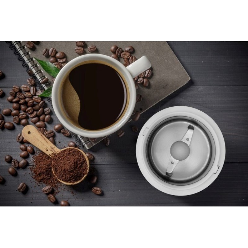 Młynek do kawy biały KM6000 CONCEPT