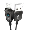 Baseus Unbreakable USB A to iP cable 1 m 5V-2.4A Black