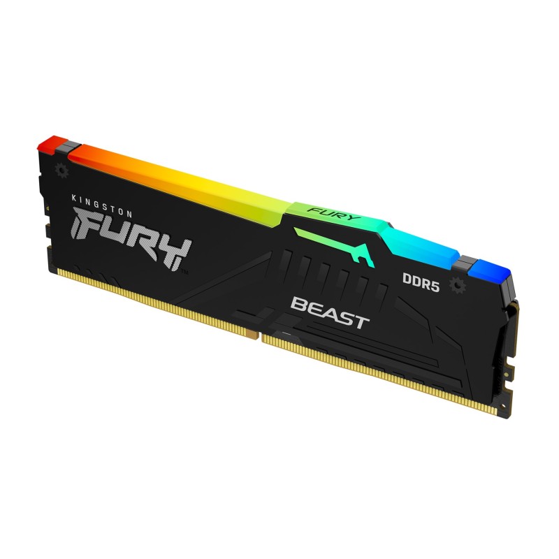 Kingston Technology FURY Beast 32GB 5200MT/s DDR5 CL36 DIMM RGB EXPO