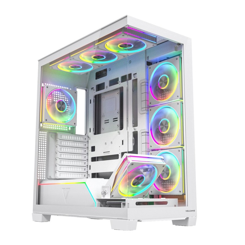 MODECOM VOLCANO STELLAR PLUS ARGB MIDI 8F WHITE MODECOM VOLCANO STELLAR PLUS ARGB MIDI 8F WHITE