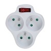 Esperanza ELK304W Electrical Splitter 3 sockets switch White Esperanza ELK304W Electrical Splitter 3 sockets switch White