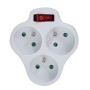Esperanza ELK304W Electrical Splitter 3 sockets switch White
