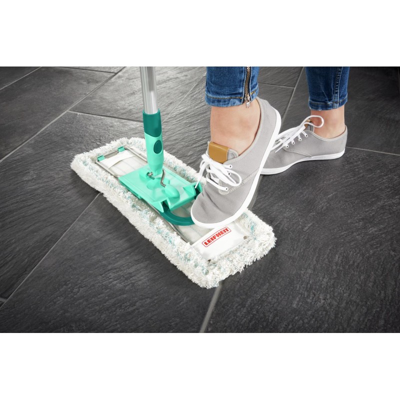 Leifheit Profi XL cotton plus mop Cotton/Fiber Grey, Turquoise, White Leifheit Profi XL cotton plus mop Cotton/Fiber Grey, Turquoise, White