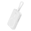 Baseus P10022109223-00 Lithium polymer (LiPo) power bank 10000 mAh Wireless charging White Baseus P10022109223-00 Lithium polymer (LiPo) power bank 10000 mAh Wireless charging White
