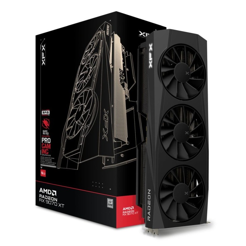 XFX Quicksilver Radeon RX 9070 XT Gaming Edition AMD 16 GB GDDR6