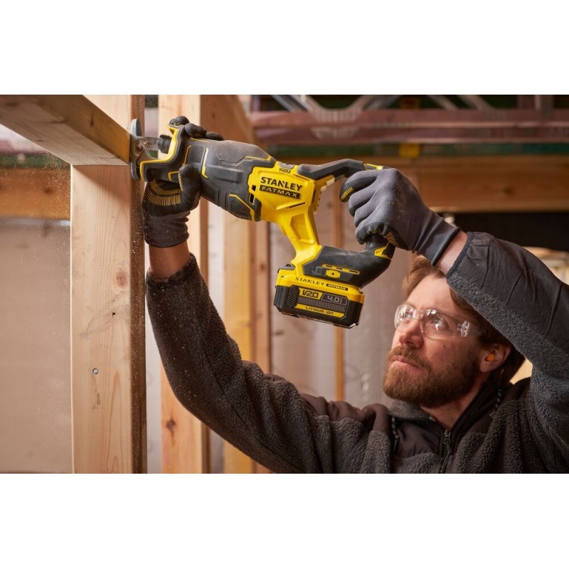 Stanley Fatmax SFMCS311B Reciprocating saw 18 V black, yellow