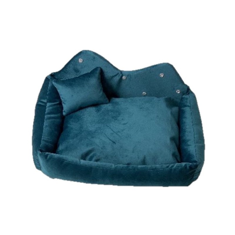 GO GIFT Prince turquoise XL - pet bed - 1 piece GO GIFT Prince turquoise XL - pet bed - 1 piece