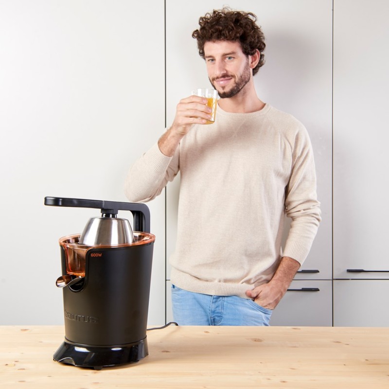 Taurus Easy Press 600 Centrifugal juicer 600 W Black, Brown Taurus Easy Press 600 Centrifugal juicer 600 W Black, Brown