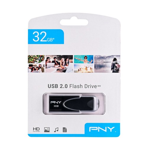 PNY Attaché 4 2.0 32GB USB flash drive USB Type-A Black