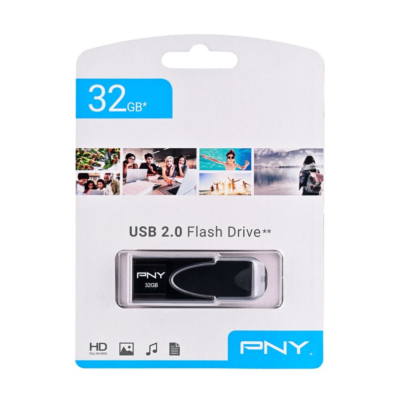 PNY Attaché 4 2.0 32GB USB flash drive USB Type-A Black