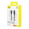 Baseus Gem USB-C to iP fast charging cable 2 m 20 W Black