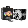 be quiet! LIGHT WINGS LX 140mm PWM High Speed 3-Pack Black Computer case Fan 14 cm 3 pc(s) be quiet! LIGHT WINGS LX 140mm PWM High Speed 3-Pack Black Computer case Fan 14 cm 3 pc(s)