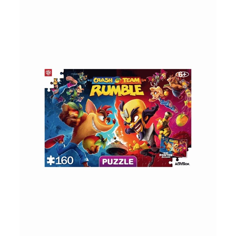 Good Loot Kids Puzzle Crash Team Rumble (160 pieces)