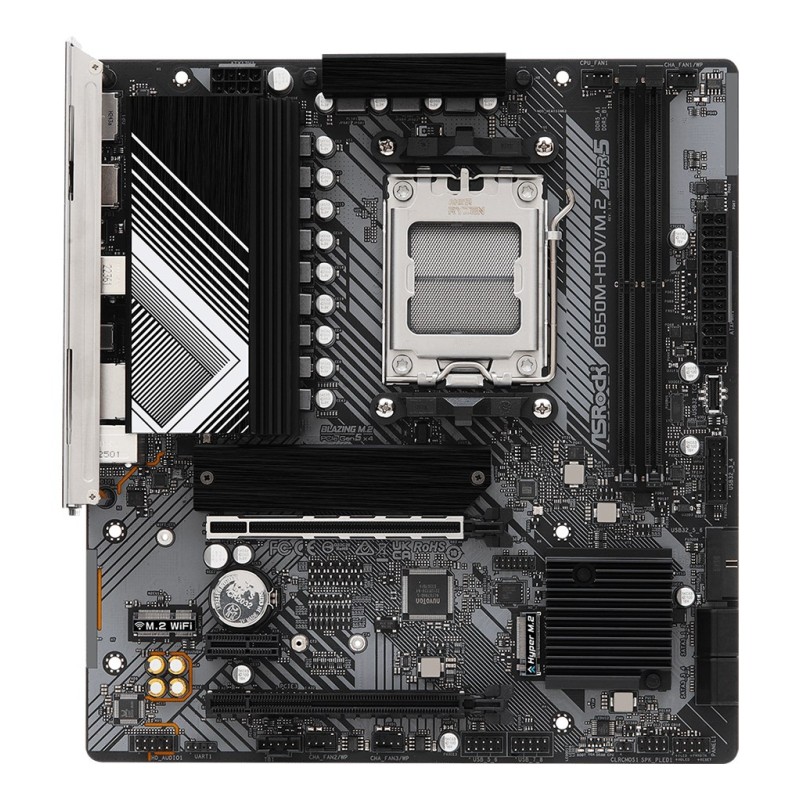 Asrock B650M-HDV/M.2 AMD B650 Socket AM5 micro ATX Asrock B650M-HDV/M.2 AMD B650 Socket AM5 micro ATX